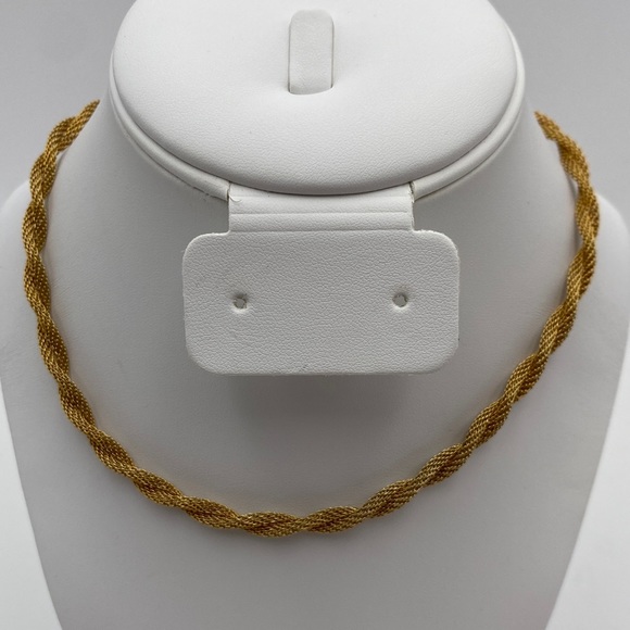 Sarah Coventry Jewelry Sarah Coventry Gold Tone Twisted Chain Necklace Poshmark